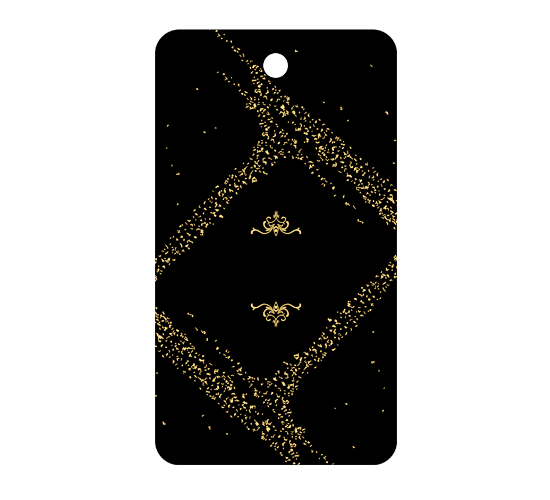 Etiqueta de cartón Model HT-M97