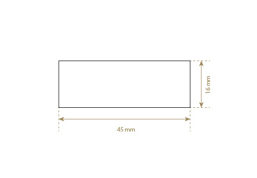 Etiqueta de cuero artificial Model EP-M112