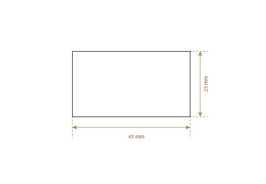 Etiqueta de cuero artificial Model EP-M122