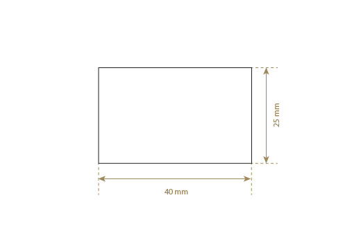 Etiqueta de cuero sintético Model EP-M133