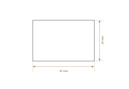 Etiqueta de cuero sintético label Model EP-M136