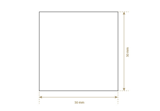 Etiqueta de cuero sintético Model EP-M137