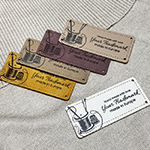 Etiquetas de cuero sintético - EP-M164