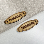 Etiquetas de cuero natural - EP-M2