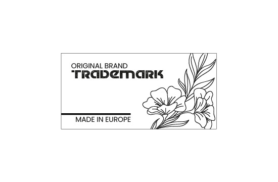 Etiqueta de cuero natural Model EP-M3