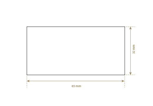 Etiqueta de cuero natural Model EP-M40