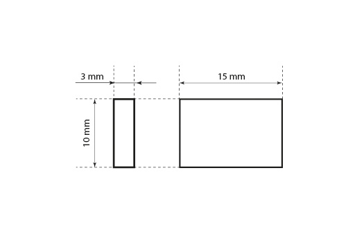 Sello de plástico Model ST-M166