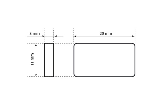 Sello de plástico Model ST-M180