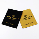 Etiqueta textil tejida Mighty Style Model WL-M73